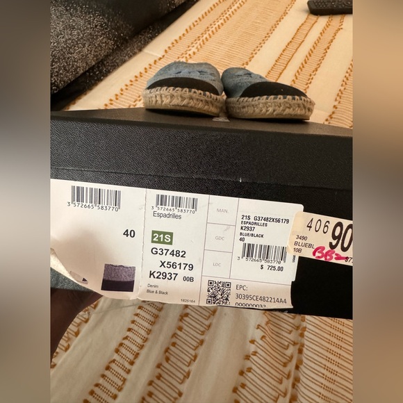 CHANEL Denim espadrilles.. GOOD CONDITION - Picture 10 of 10